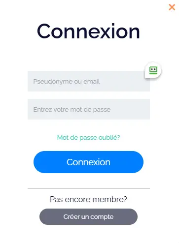 Accesso dei membri di 4Crowns Casino