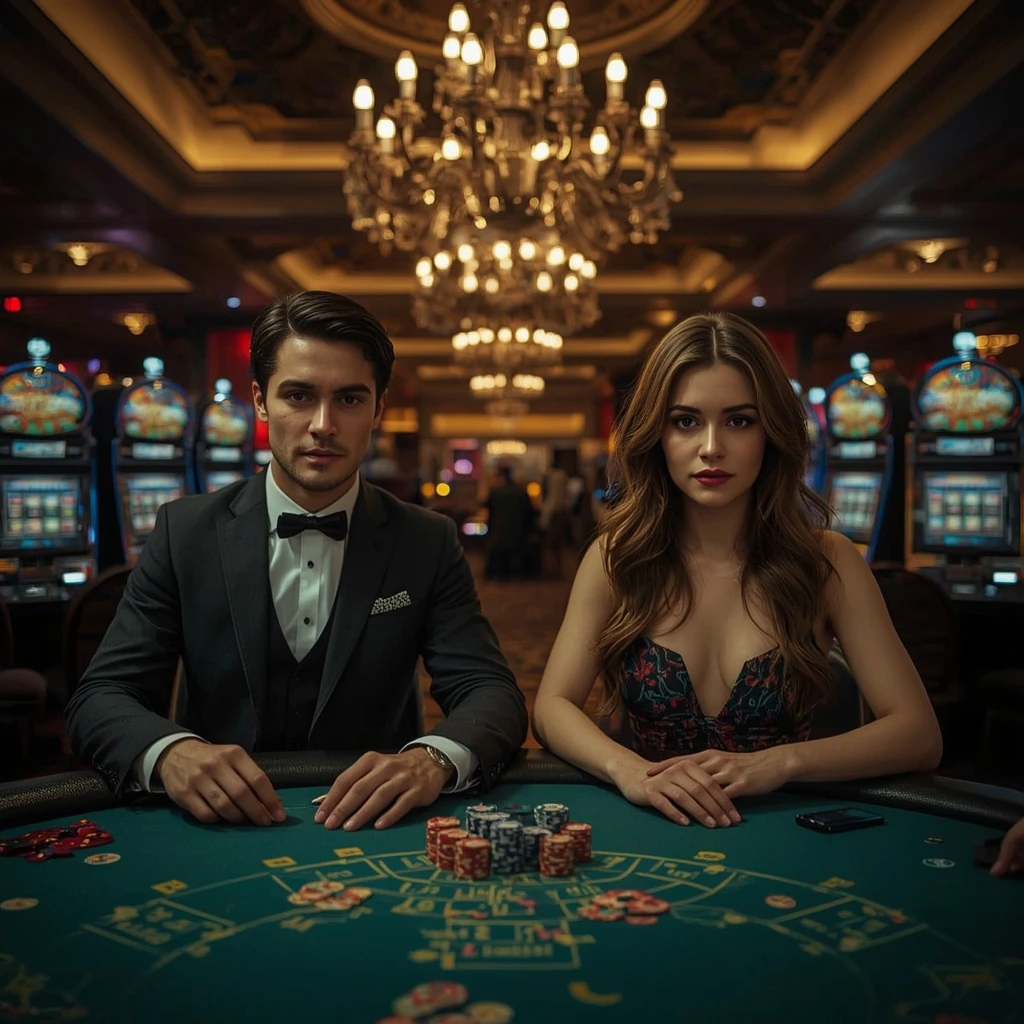Due giocatori di poker al 4Crowns Casino